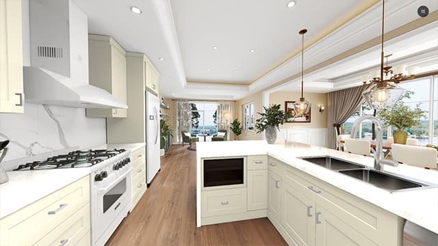 L-Shape Kitchen - TRADEMARK