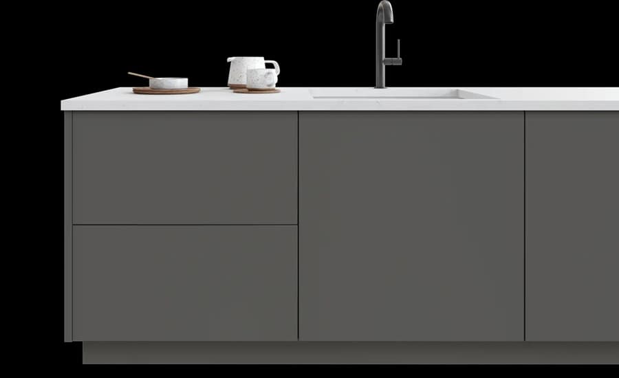 Ovela Catalina Designer Gris Plomo Matte